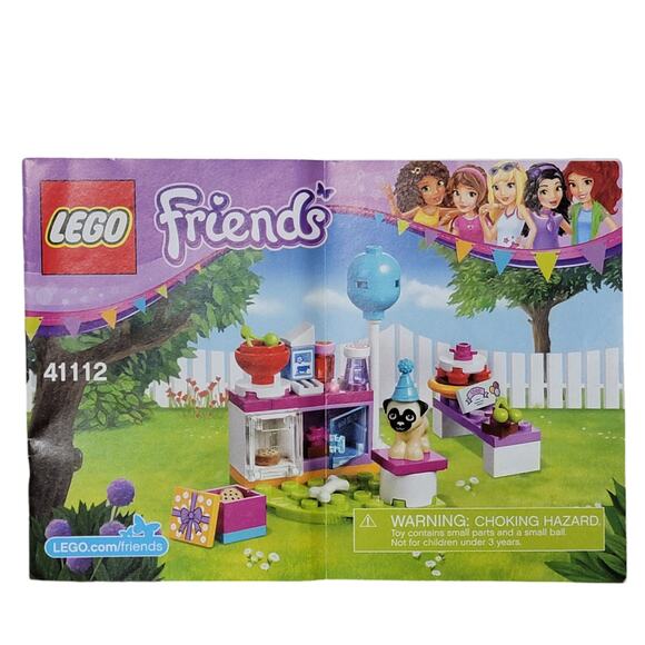 LEGO‎ Party Cakes 41112 Friends Toffee Pug Dog Puppy 50 Pc Age 5-12 Retired Gift - Picture 6 of 6